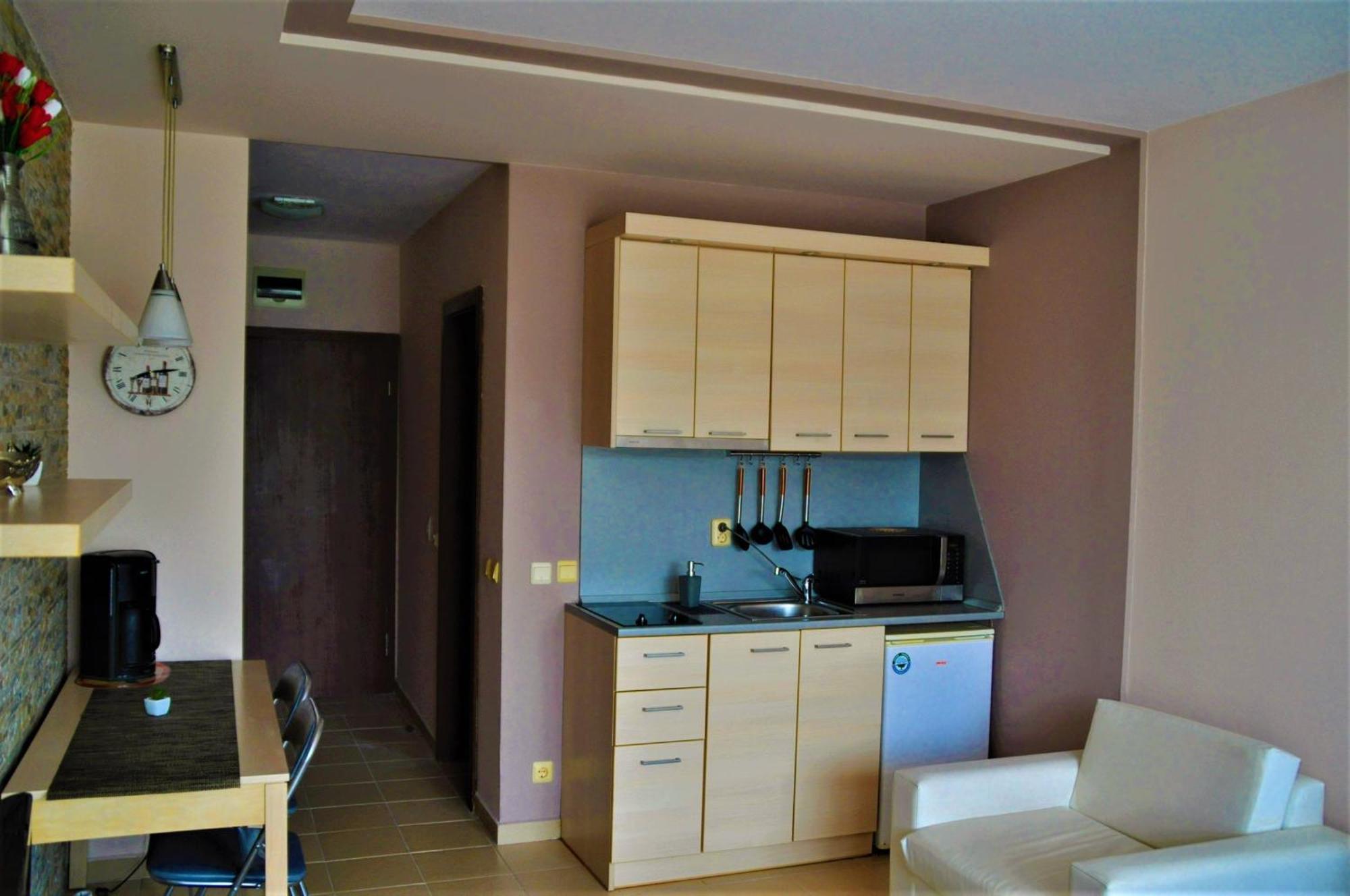 Private Studio In "Green Life Beach Resort Sozopol" מראה חיצוני תמונה