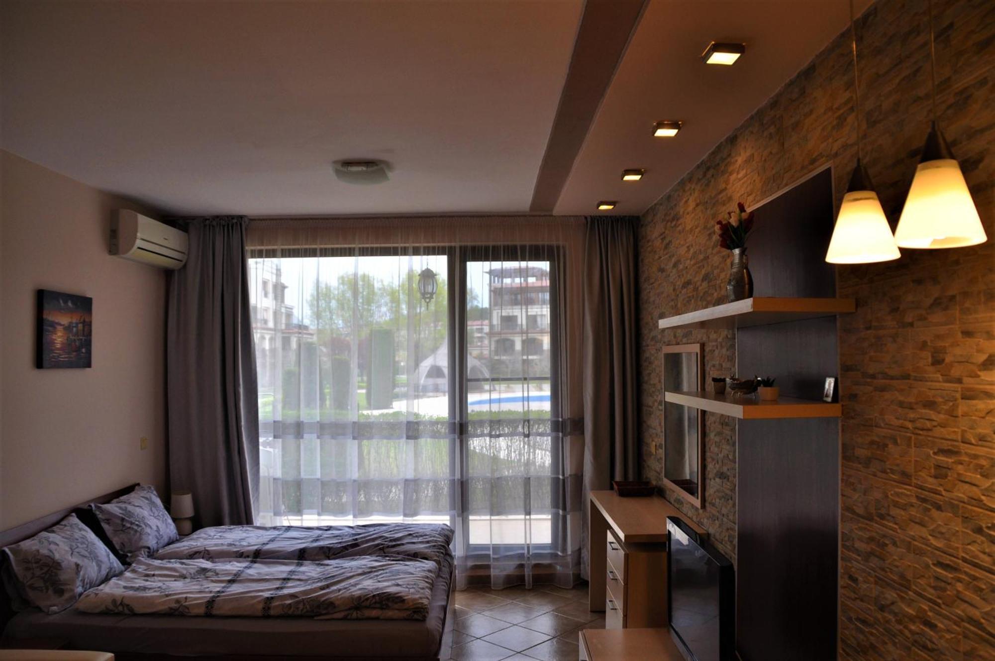 Private Studio In "Green Life Beach Resort Sozopol" מראה חיצוני תמונה